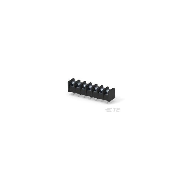 Te Connectivity Barrier Strip, 1 Row, 20 A, 300 V, 12 AWG, Pin Termination 1-1437667-4 - main